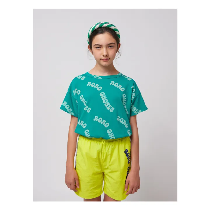 Short Bobo Fibres Recyclées | Jaune- Image produit n°1