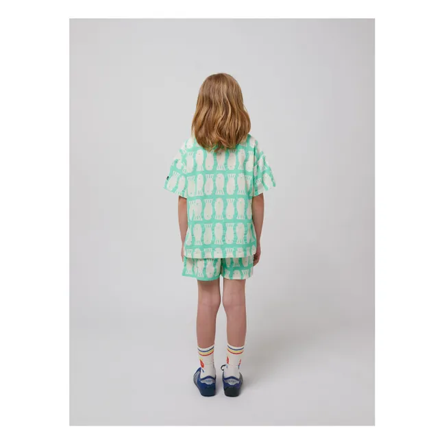 Shorts Poisson Voile aus Bio-Baumwolle | Grün