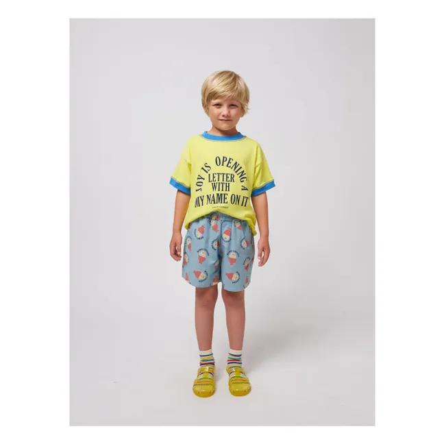 Short Bobo Denim Léger | Bleu
