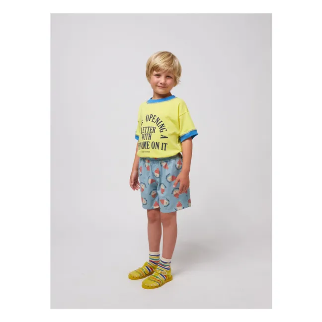 Short Bobo Denim Léger | Bleu