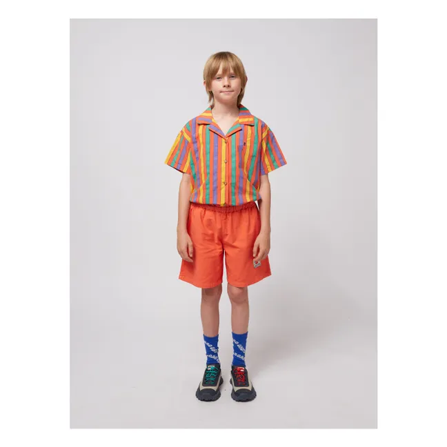 Short Coton Bio | Rouge