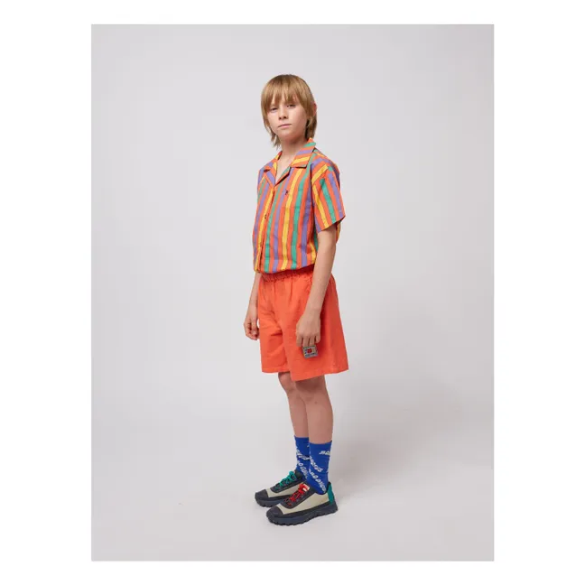 Short Coton Bio | Rouge