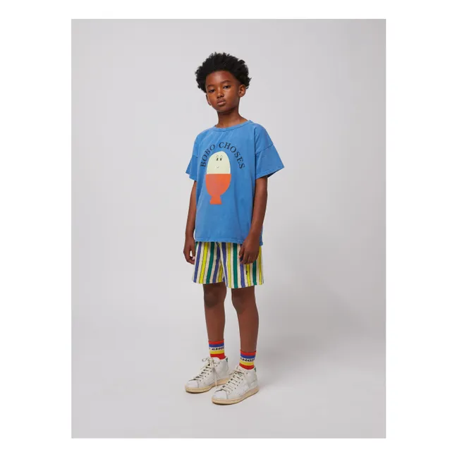 Short Rayure Eponge Bio | Crème
