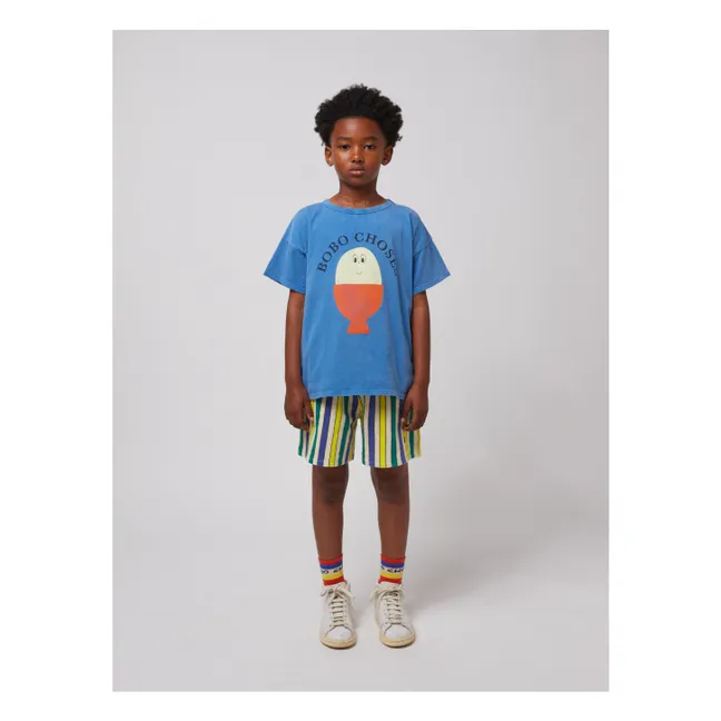 Short Rayure Eponge Bio | Crème