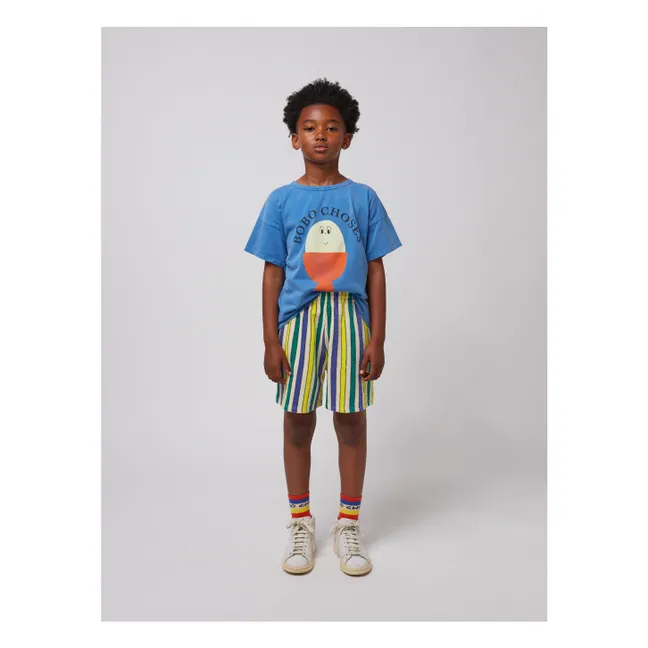 Short Rayure Eponge Bio | Crème