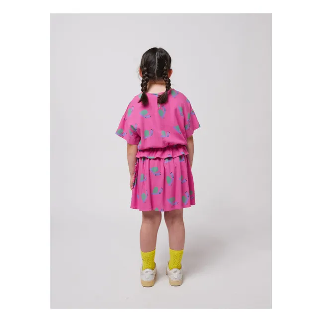 Snail blouse | Fuchsia