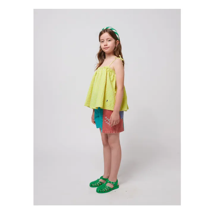 Top Vichy | Jaune- Image produit n°2