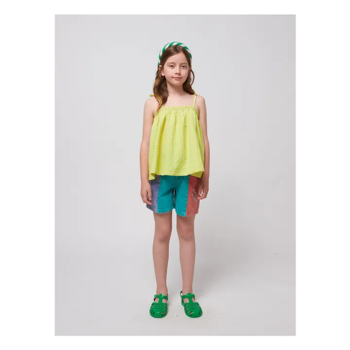 Top Vichy | Jaune- Image produit n°1