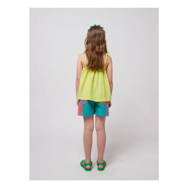 Top Vichy | Jaune- Image produit n°5