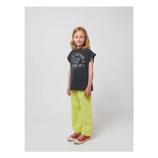 Maglietta Joy in cotone organico | Grigio antracite