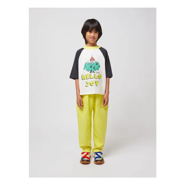 Maglietta Hello Joy Cotone organico | Nero