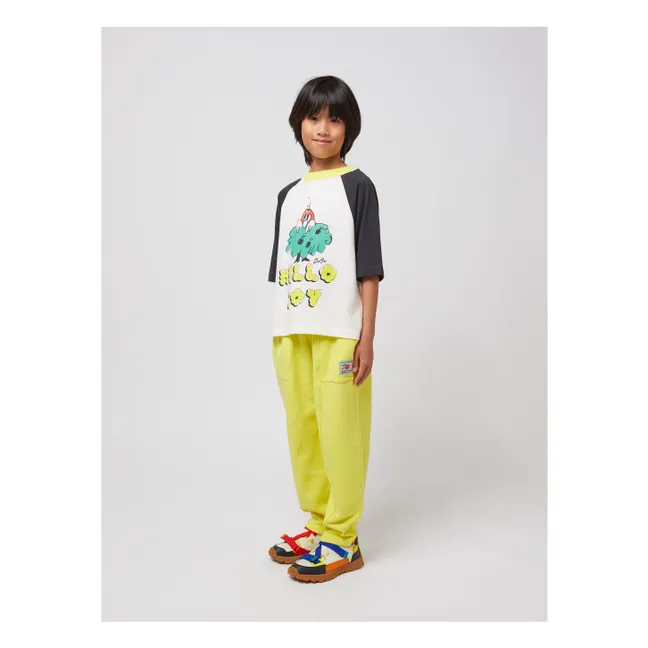 Maglietta Hello Joy Cotone organico | Nero