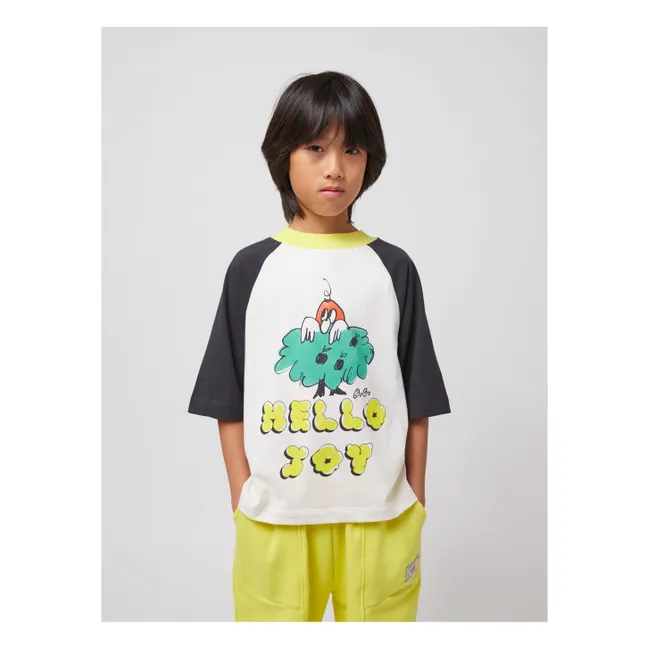 Maglietta Hello Joy Cotone organico | Nero