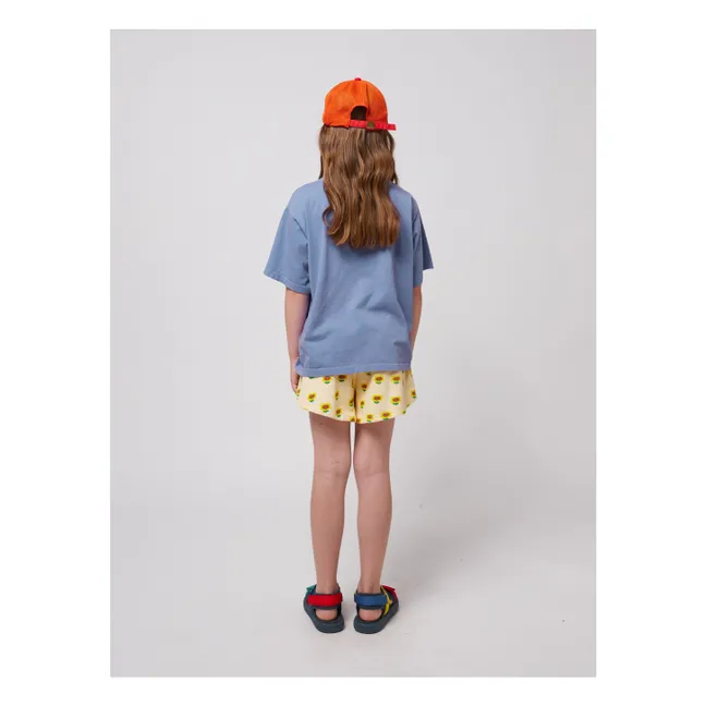 Organic Cotton Logo T-Shirt | Blue