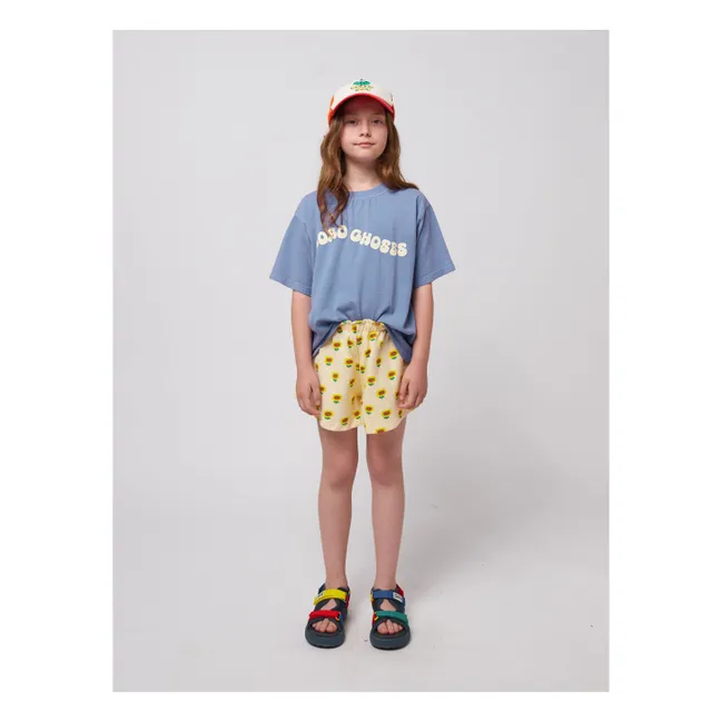 Organic Cotton Logo T-Shirt | Blue