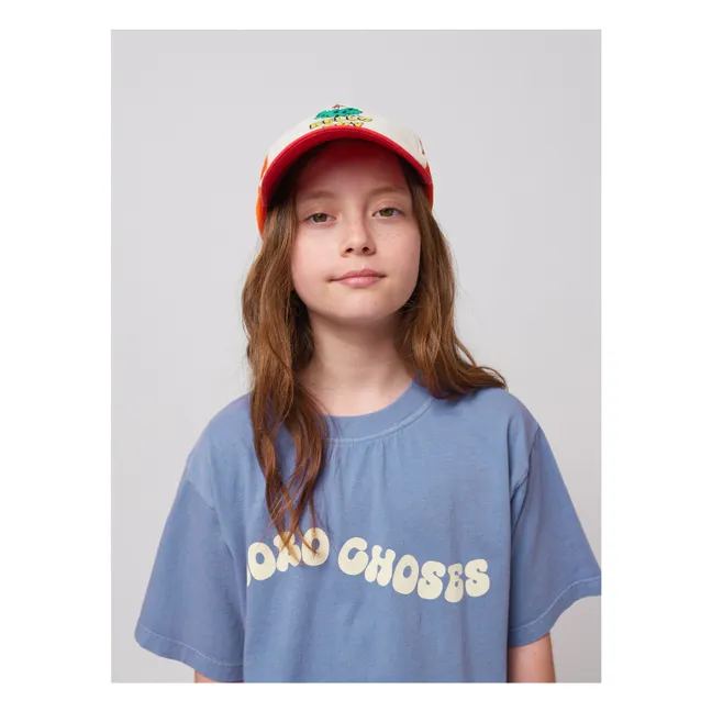 Organic Cotton Logo T-Shirt | Blue