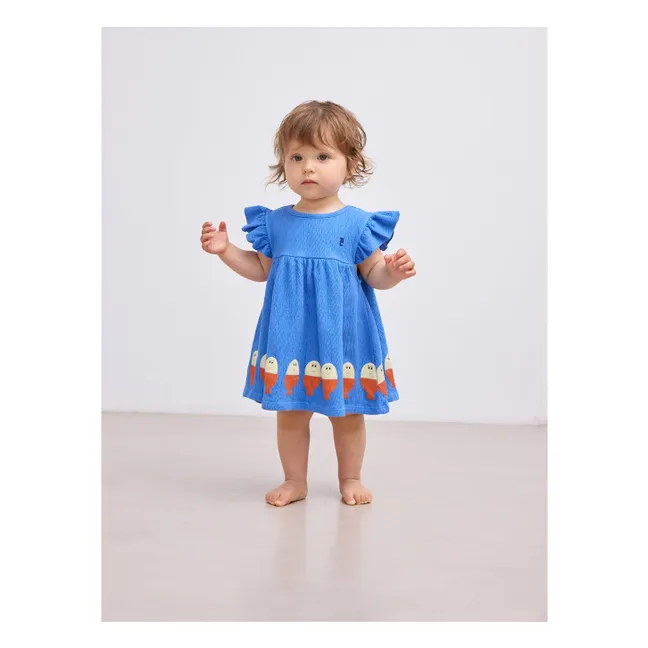 Kleid Bobo Bio-Baumwolle | Blau