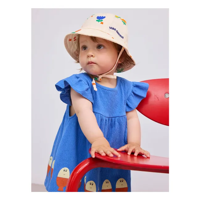 Kleid Bobo Bio-Baumwolle | Blau