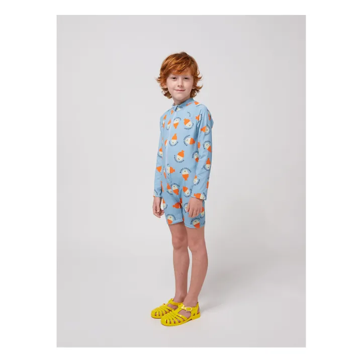 Combinaison de Bain Bobo Fibres Recyclées | Bleu- Image produit n°5