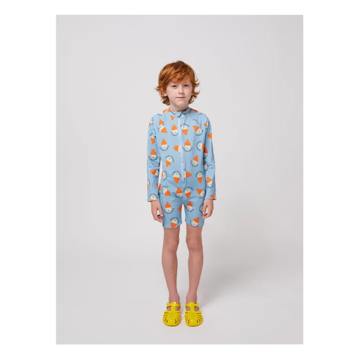 Combinaison de Bain Bobo Fibres Recyclées | Bleu- Image produit n°2