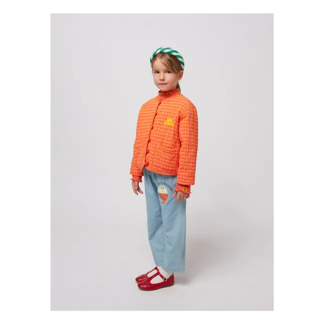 Chaqueta Vichy | Coral