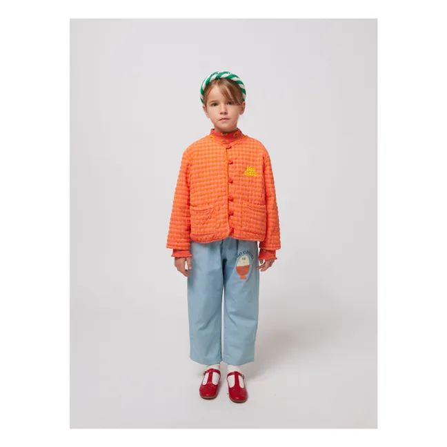 Chaqueta Vichy | Coral