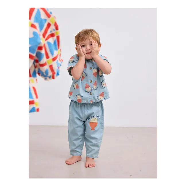 Pantaloni leggeri Bobo Denim | Azzurro