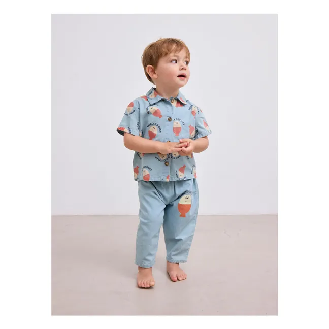 Pantaloni leggeri Bobo Denim | Azzurro