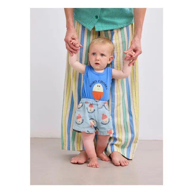 Bobo Denim Lightweight Short | Light blue