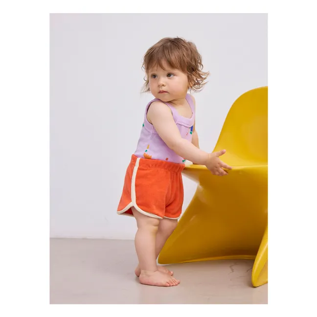 Bio-Frotteeshorts | Blutorange