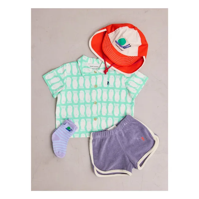 Bio-Frotteeshorts | Lavendel