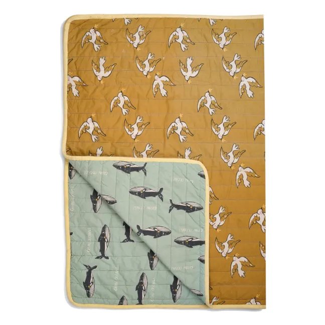 Coperta trapuntata Bird/Whale