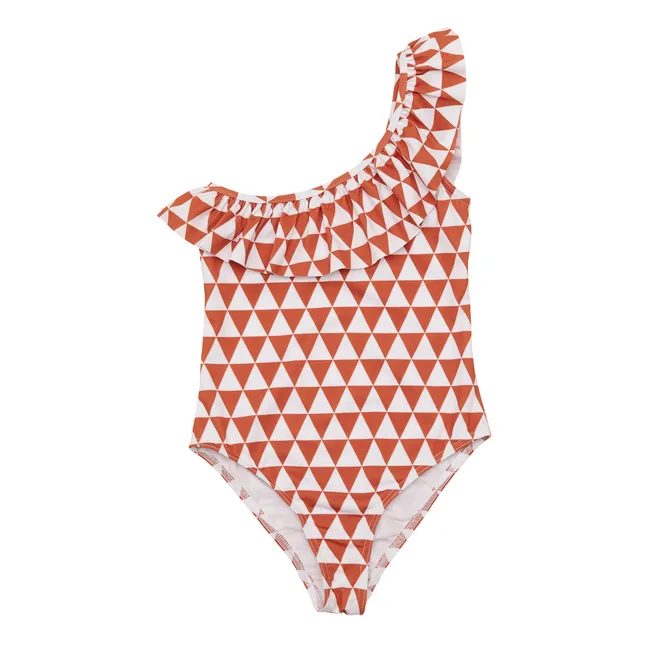Joyce Swimsuit | Brick red