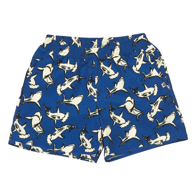 Guapi Shark Swim Shorts | Navy blue