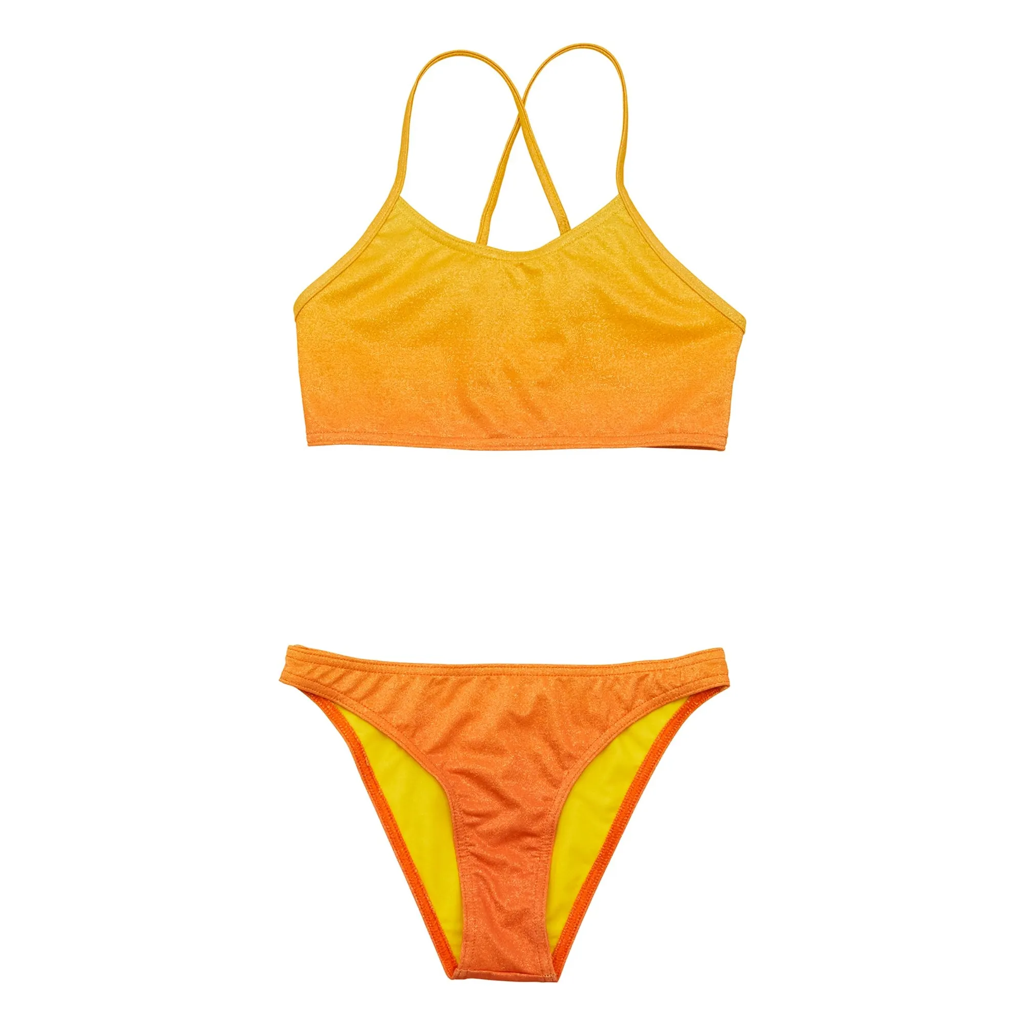 Sunchild Orange Ellis Pailleté Swimsuit