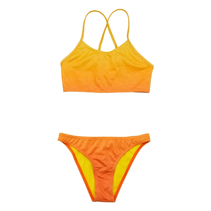 Maillot de Bain Ellis Pailleté | Orange- Image produit n°0