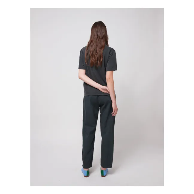 T-shirt Breakfast Coton Bio - Collection Femme | Gris anthracite