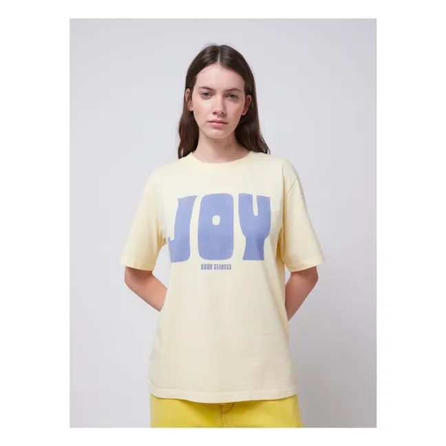 T-shirt Joy Coton Bio - Collection Femme | Jaune