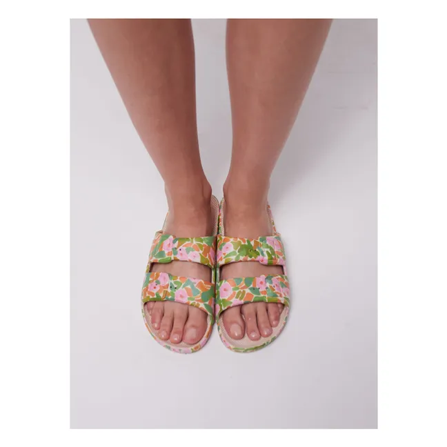 Bobo Choses x Freedom Moses - Sandales Floral - Collection Femme | Vert