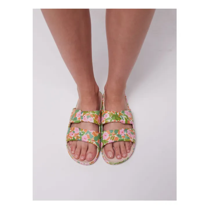 Bobo Choses x Freedom Moses - Sandales Floral - Collection Femme | Vert- Image produit n°2