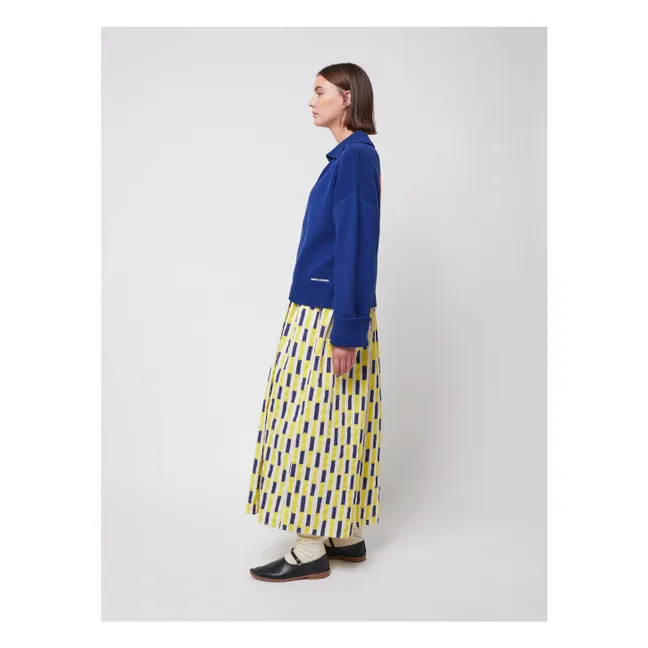 Cardigan Couple Fish Coton Bio - Collection Femme | Bleu marine