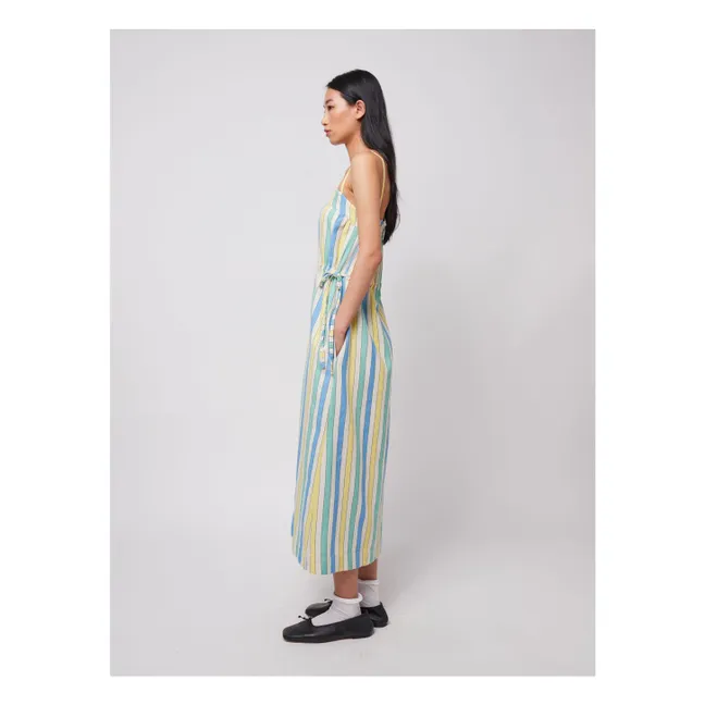 Robe Rayures Coton Bio et Recyclé - Collection Femme | Bleu