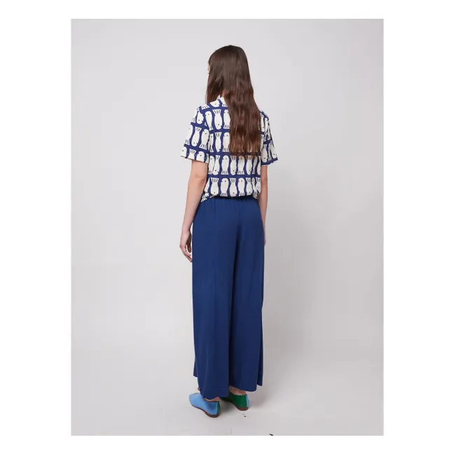 Pantalones Culotte - Colección Mujer | Azul Marino