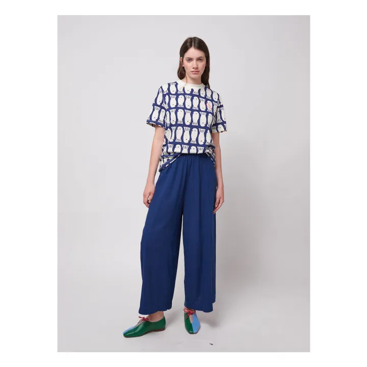 Pantalon Culotte - Collection Femme | Bleu marine- Image produit n°1