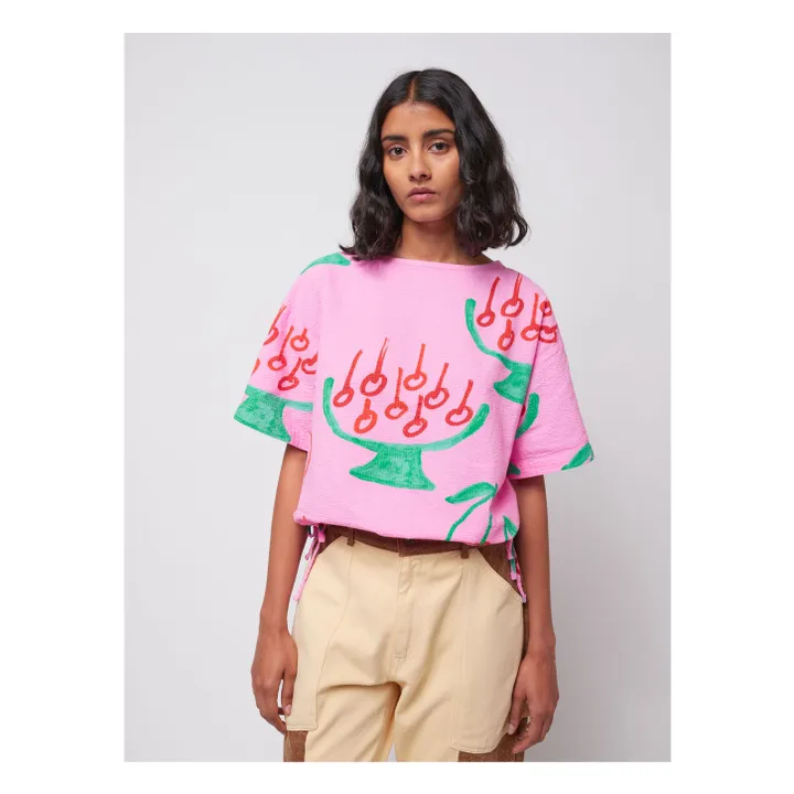 Blouse Cherry - Collection Femme | Rose- Image produit n°1