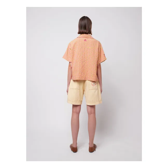 Vichy Blouse Recycled Fibers - Women's Collection | Pink