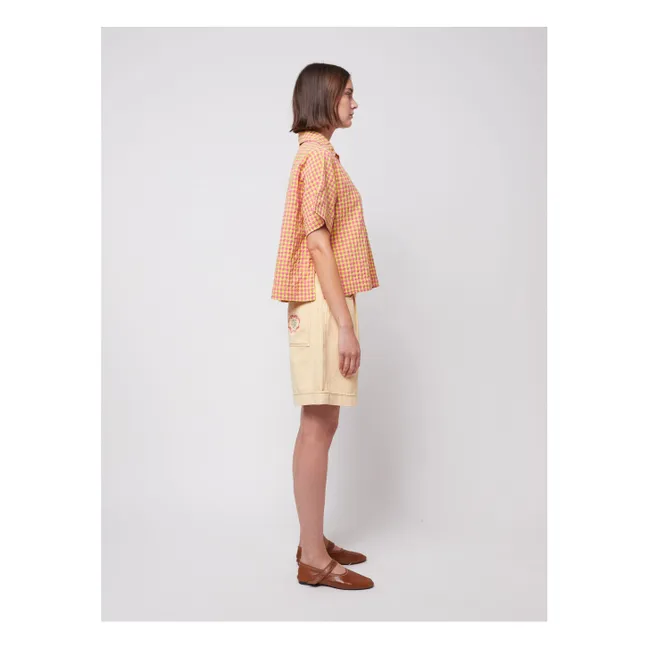 Vichy Blouse Recycled Fibers - Women's Collection | Pink
