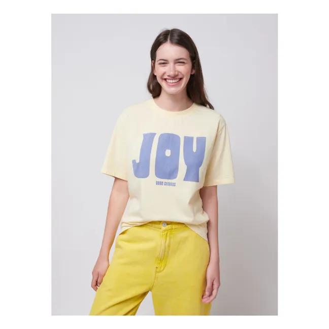 T-shirt Joy Coton Bio - Collection Femme | Jaune