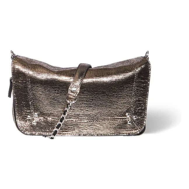 Bobi Lamé bag | Champagne