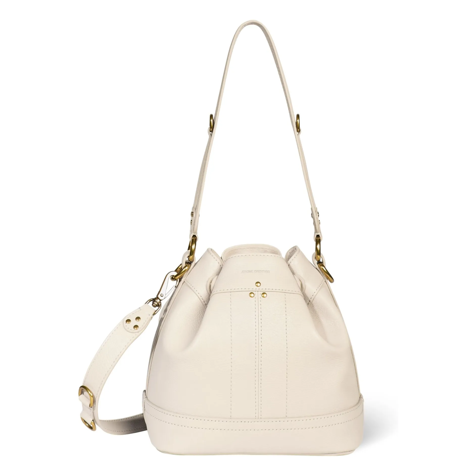 Sac Ben S Chèvre Grainé | Ecru- Image produit n°0